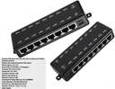 POE INYECTOR 8 PUERTOS BASE 1000 1.25G
