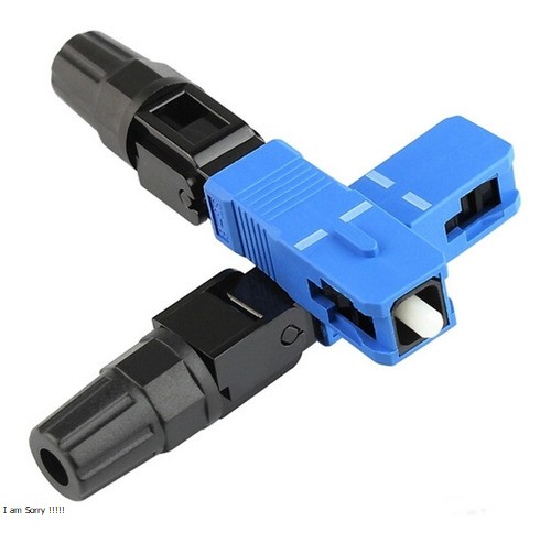 CONECTOR MECANICO CAIMAN SC UPC AZUL 60 mm