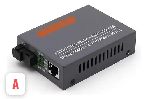 CONVERTIDOR DE MEDIOS 20 KM LADO A BASE 1000