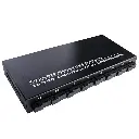 SWITCH CONVERTIDOR DE MEDIOS 8 PUERTOS FIBRA 2 RED CUBIERTO METAL