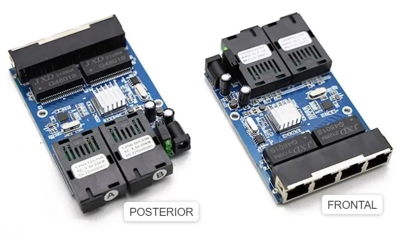 TARJETA 2 FIBRA 4 RED