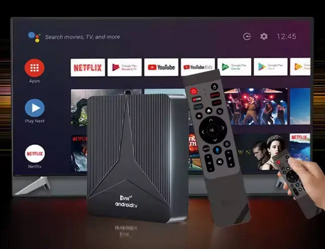 TV BOX 2 RAM 16 ROM CONTROL COMANDO DE VOZ