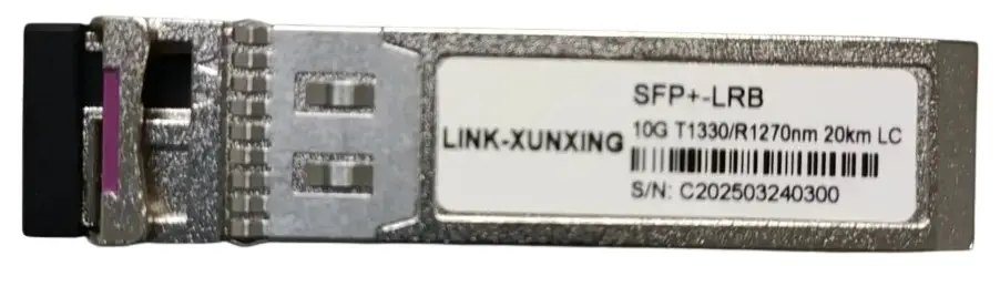MODULO SFP LC 20K 10G B MORADO UND T1330/R1270 