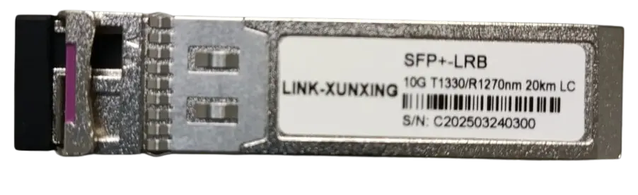 MODULO SFP LC 20K 10G B MORADO UND T1330/R1270 