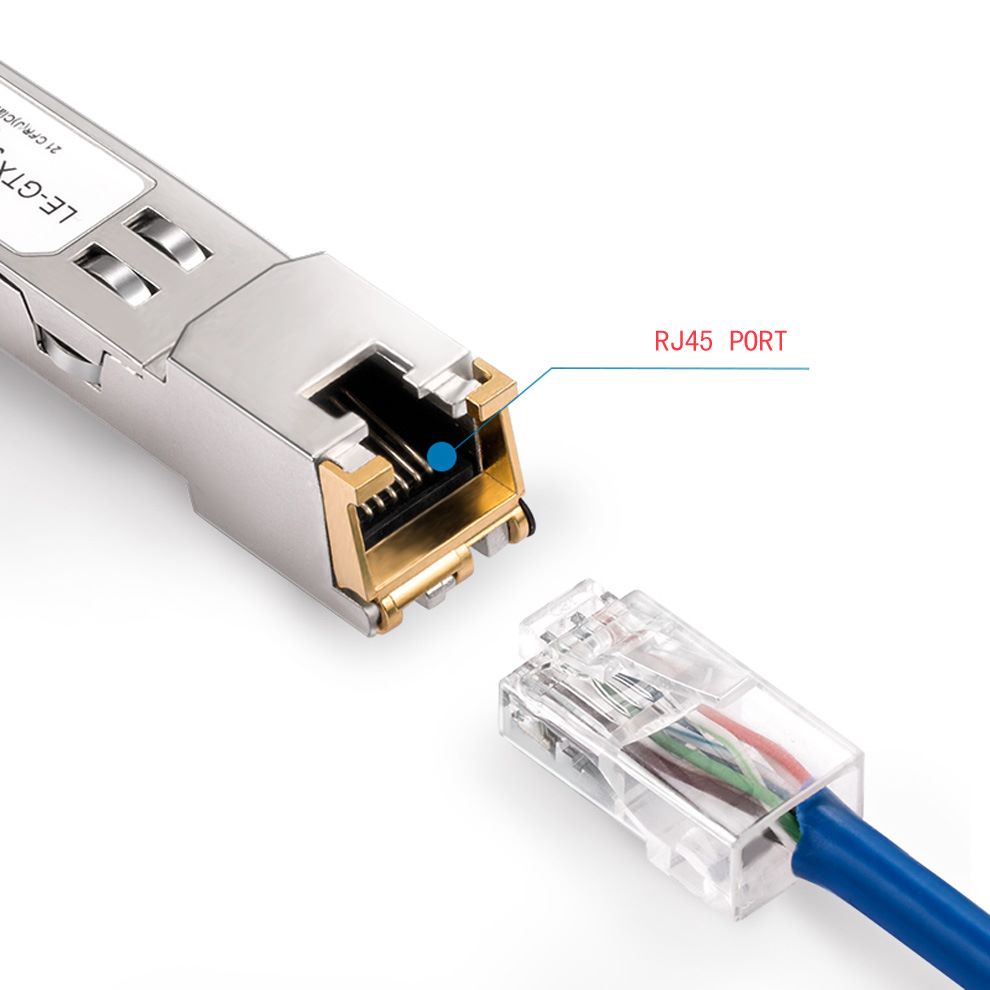 MODULO SFP RED 10 GB UNIDAD COBRE 5 GB 2.5 GB