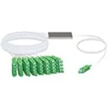 SPLITER 1X32 CON CONECTOR SC APC VERDE