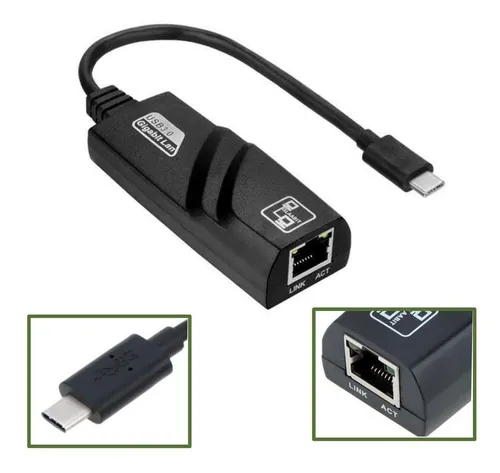 CABLE ADAPTADOR TIPO C A RED BASE 1000