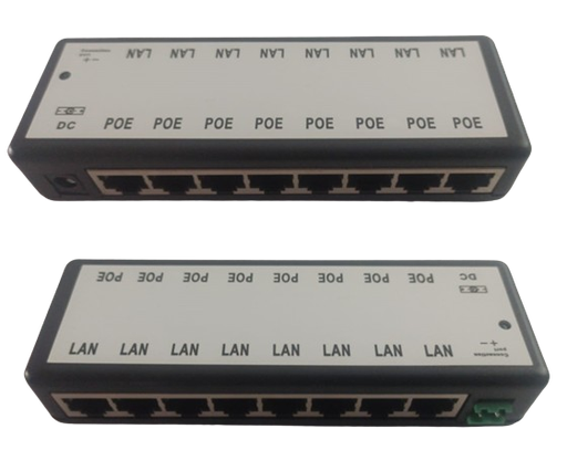 [550] POE INYECTOR 8 PUERTOS BASE 100