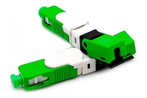 [784] CONECTOR MECANICO TIPO FURUKAWA SC/APC VERDE 250d