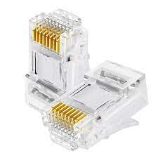 [611] CONECTOR RJ45 CAT 6 x100 UND