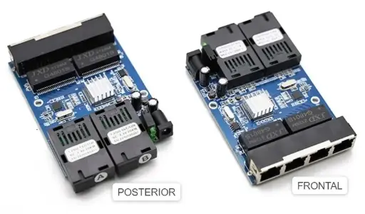 [975] TARJETA 2 FIBRA 4 RED