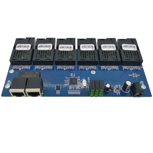 [992] TARJETA 6 FIBRA 2 RED