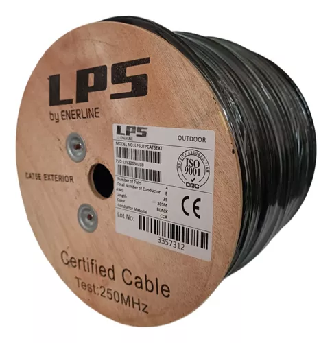 [911] UTP 5e EXT ALEACION X305 MTS DOBLE CHAQUETA LPS