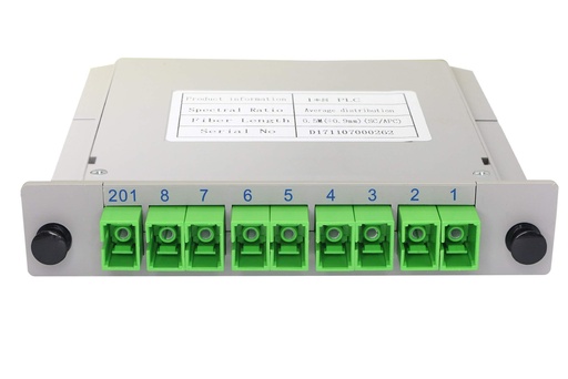 [742] CAJA SPLITER 1X8 TIPO CASETTE 