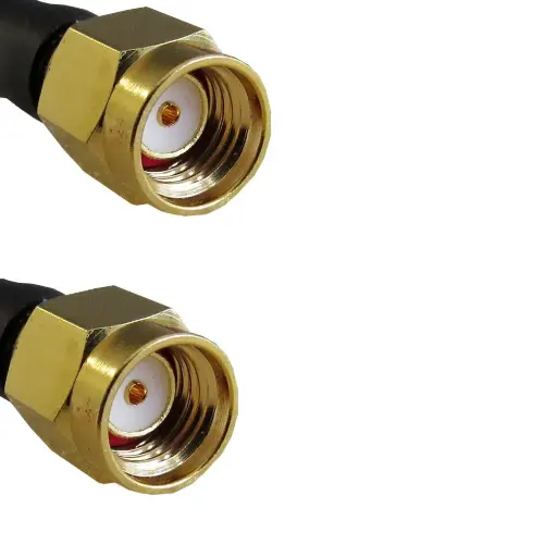 [2031] CONECTOR PIGTAIL ALGCOM RPSMA y RPSMA 50cm