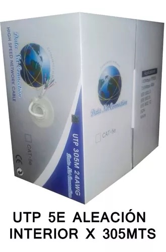 [2087] UTP 6 INT ALEACION X305 MTS