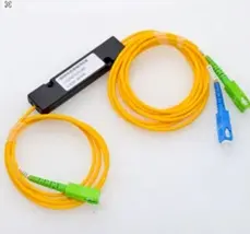 [609] SPLITER 1X2 CON CONECTOR SC APC Y SC UPC WDM