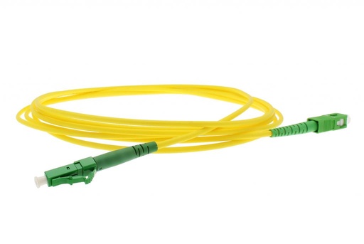 [267] PATCH CORD FIBRA SC APC A LC APC 10M 3.0