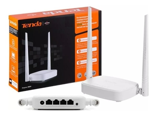 [33] ROUTER TENDA N301 2 ANTENAS 1 WAN 3 LAN