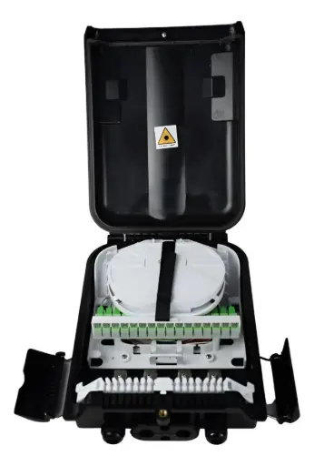 [348] CAJA NAP TIPO BLOCK CON SPLITER 1X8 APC