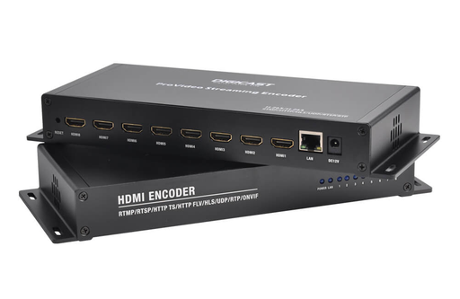 [895] ENCODER DE 8 CANALES HDMI PARA IPTV MODELO XE8D