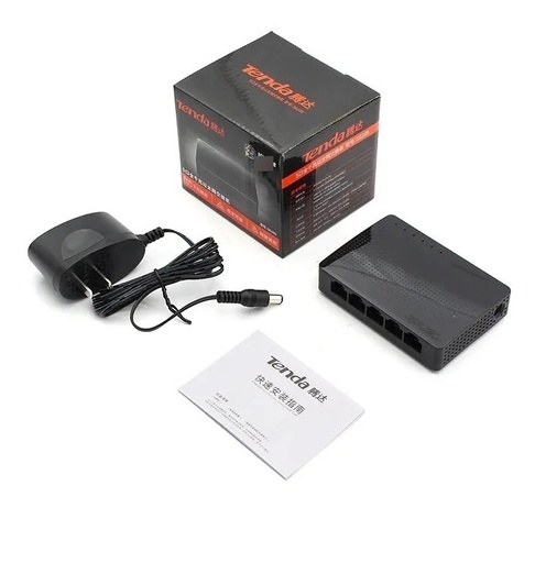 [962] SWITCH 5 PUERTOS BASE 1000 TENDA